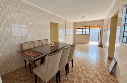 Casa com 3 Dormitórios + Edícula Completa no Jardim Itamaraty – Mogi Guaçu/SP