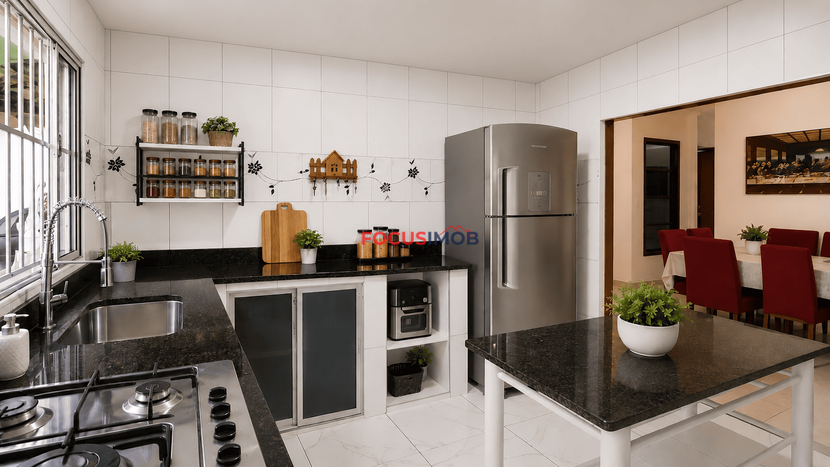 Casa à Venda com 4 Quartos sendo 2 Suítes e 190 m² de Área Construída
