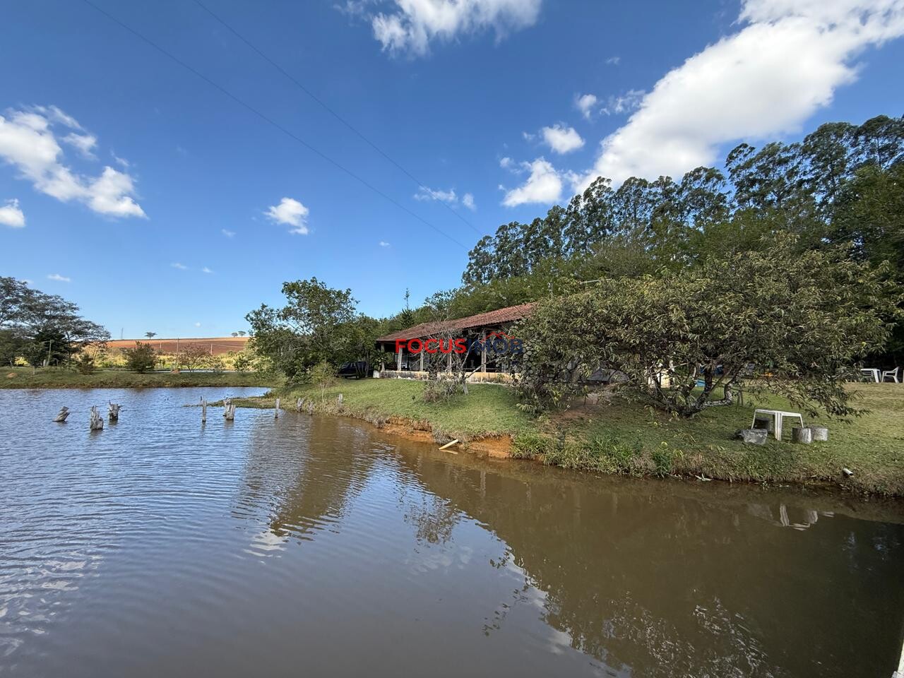 Oportunidade!!! Pesqueiro em pleno funcionamento com possibilidade para rede hoteleira