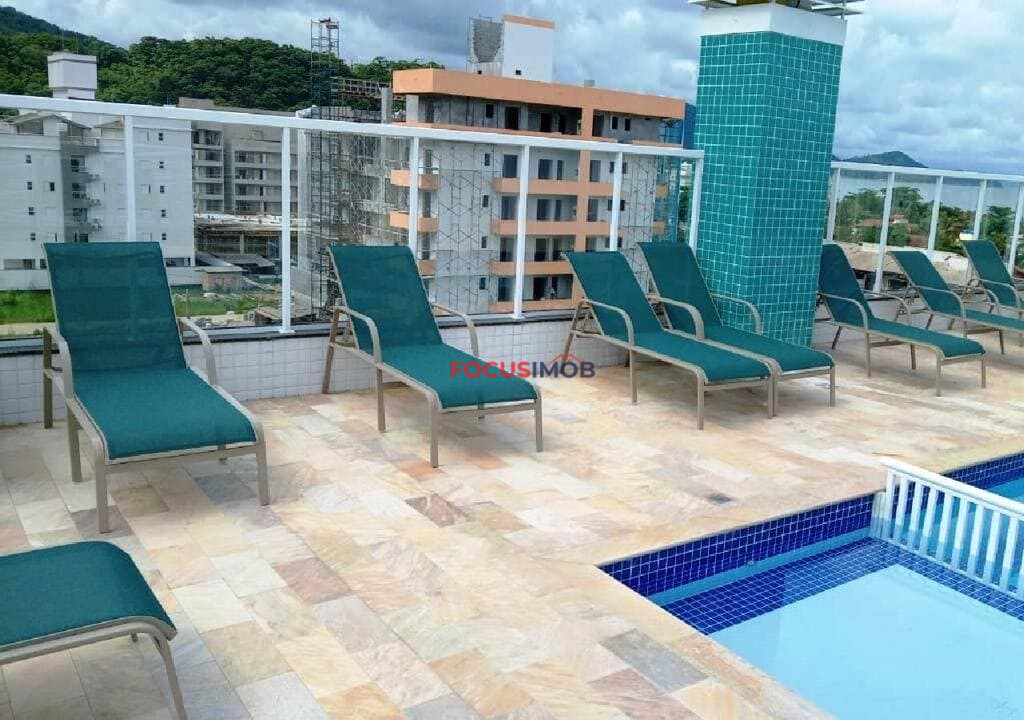 Apartamento à Venda na Praia das Toninhas – Ubatuba/SP | 3 Dormitórios, Suíte, Piscina e Porteira Fechada
