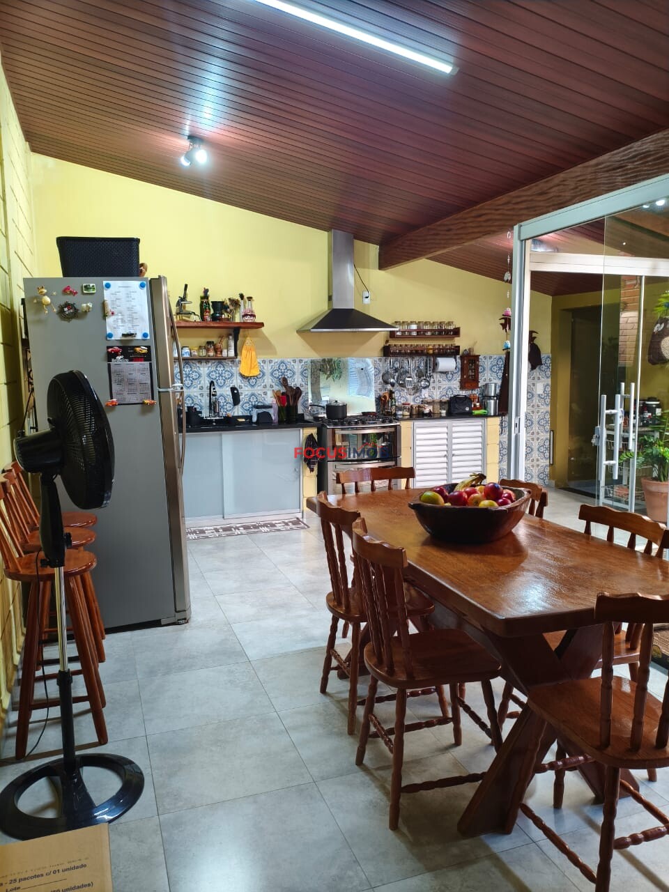 CASA  NO CONDOMÍNIO DR. FALSETTI – MOGI GUAÇU/SP- 3 DORMITÓRIOS