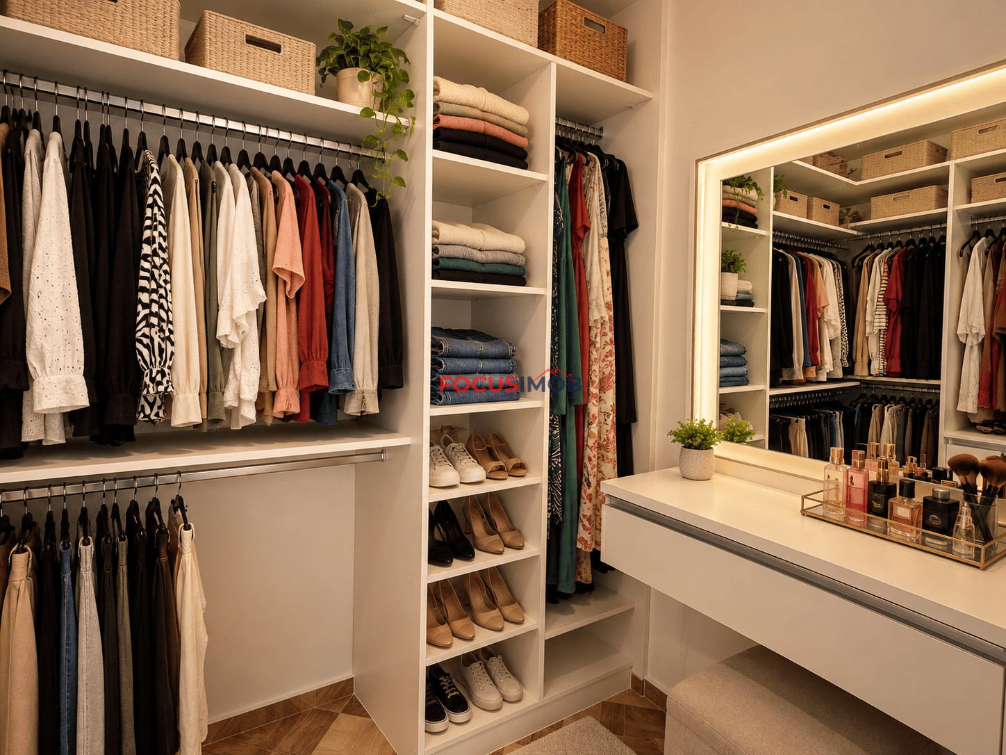 Casa com 3 Quartos, Closet e Garagem para 3 Carros – Jardim Itacolomy