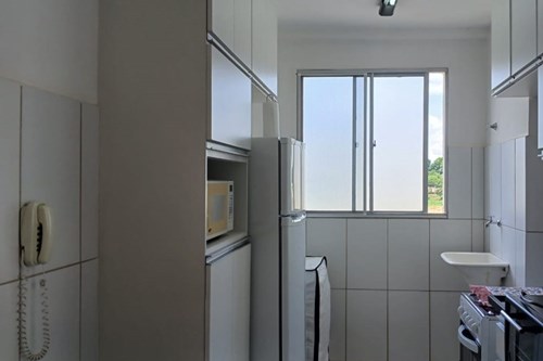 Um lindo apto no Morada do Campo para locação.