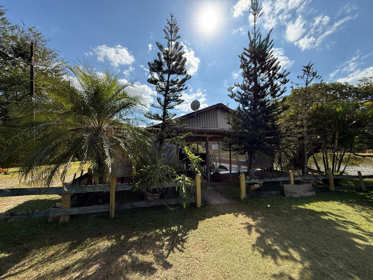 Pesqueiro em pleno funcionamento