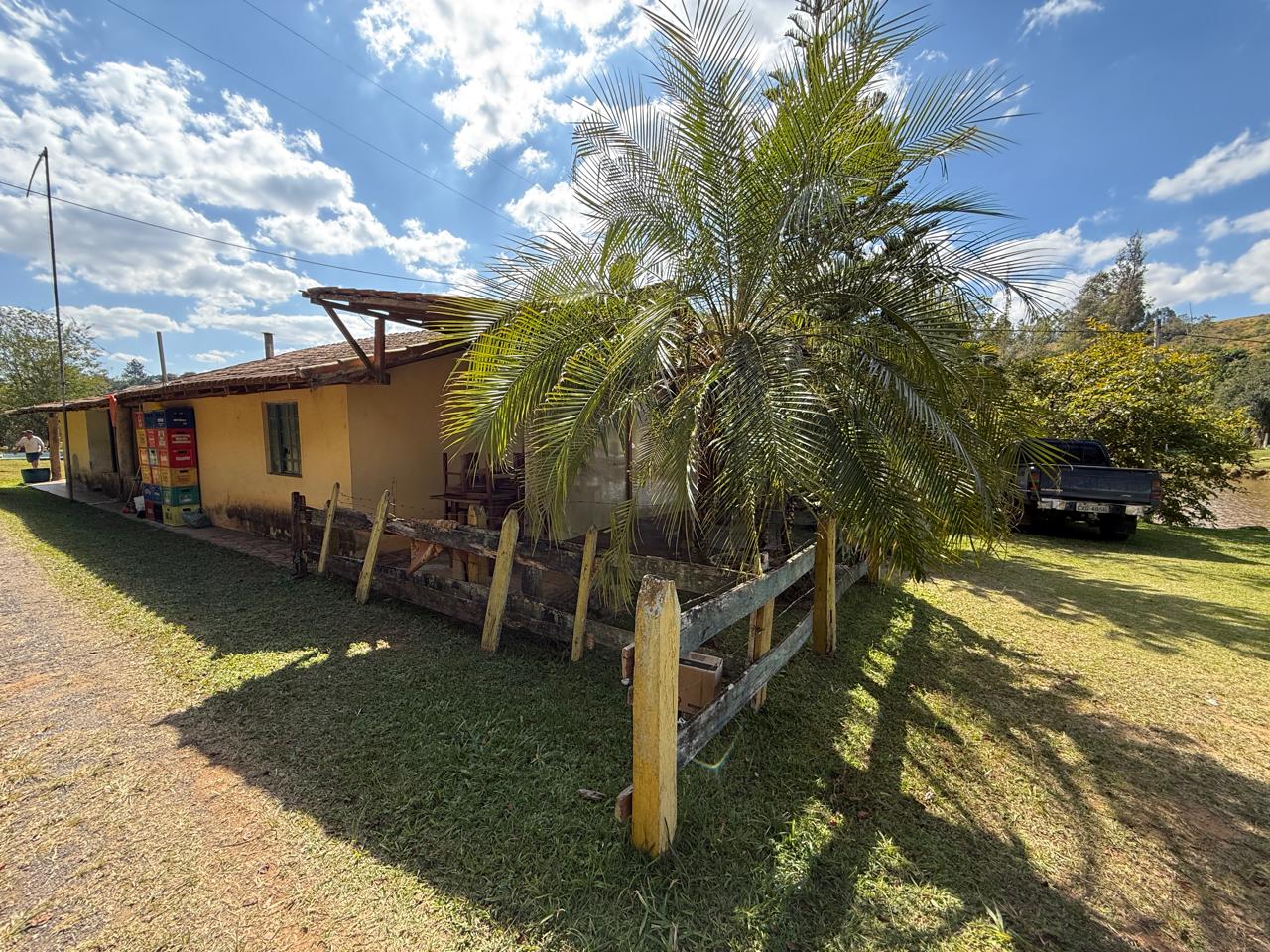 Pesqueiro em pleno funcionamento