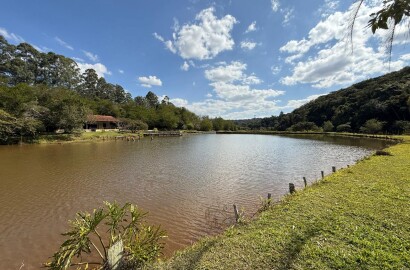 Pesqueiro em pleno funcionamento