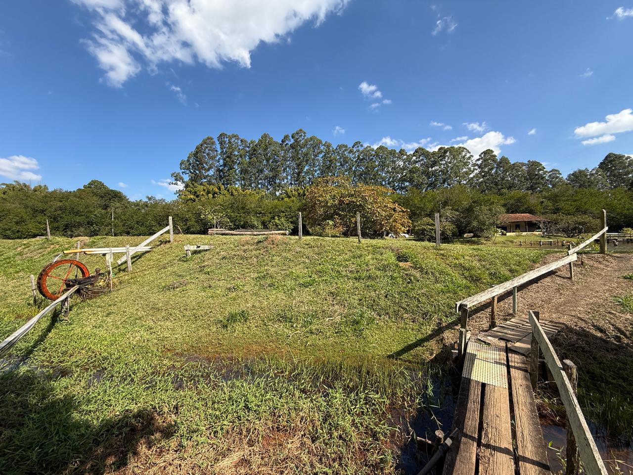 Pesqueiro em pleno funcionamento