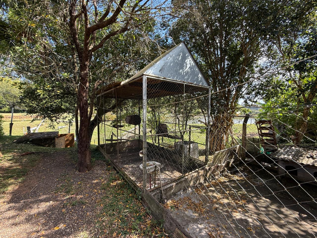 Pesqueiro em pleno funcionamento