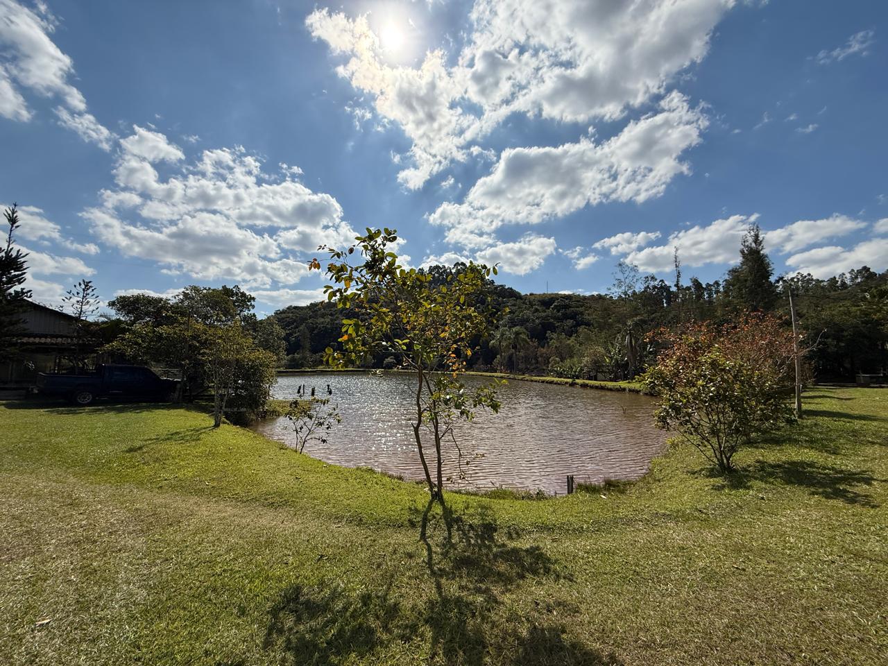 Pesqueiro em pleno funcionamento