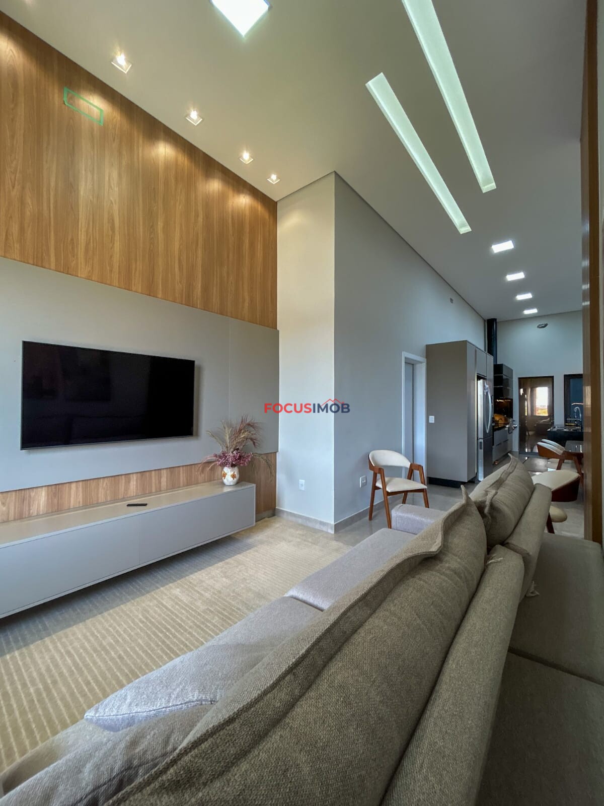 Casa térrea moderna com 3 Dormitórios em Condomínio