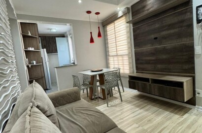 APARTAMENTO SEMI MOBILIADO E PLANEJADO PARA LOCAÇÃO – CONDOMÍNIO MORADA DO CAMPO