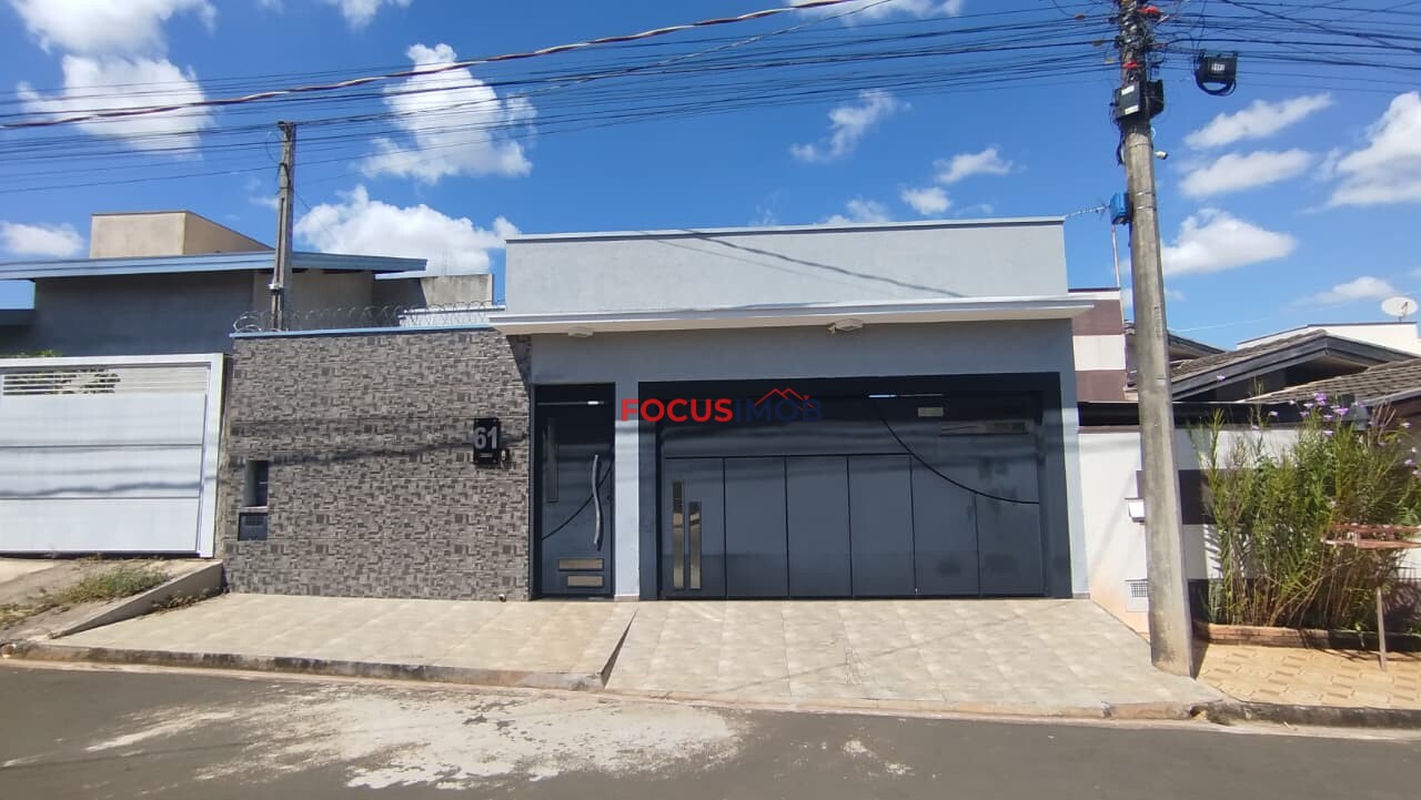 Casa Moderna com 3 Dormitórios (1 Suíte) e Pé Direito Alto no Jardim Santa Cruz – Mogi Guaçu